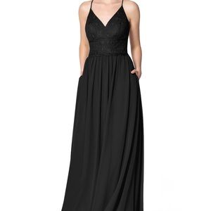 Azazie Inga Dress Black size A4